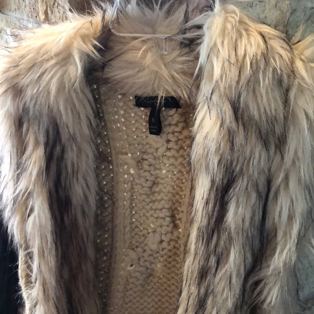 Jessica Simpson sweater vest.